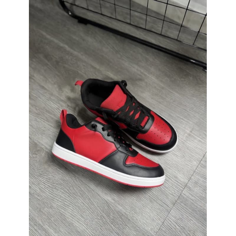 Tênis BRH Masculino Casual Versátil High Top | Preto Branco, Azul Royal, Vermelho e Azul Marinho
