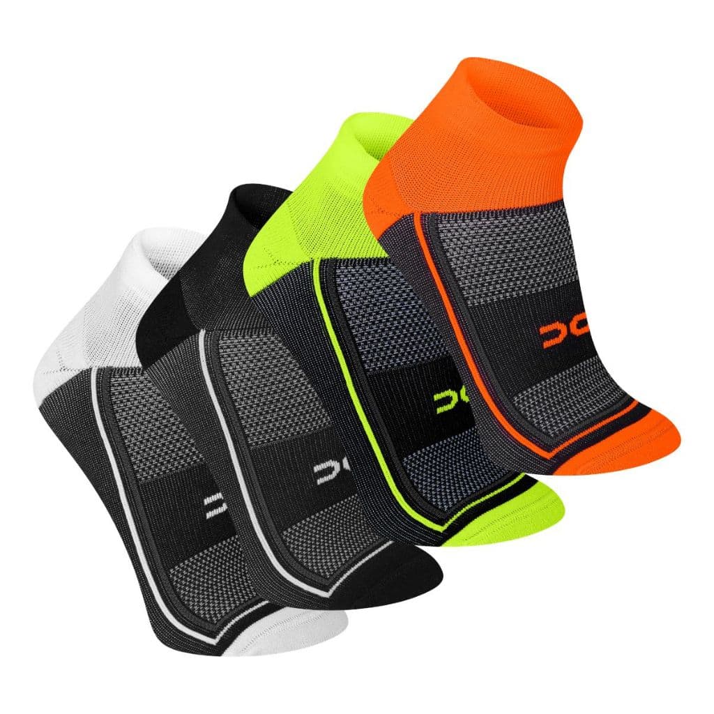 Kit 4 Meias Performance Meias Esportiva Corrida Confortável Combo Meia Academia Meia acima tornozelo