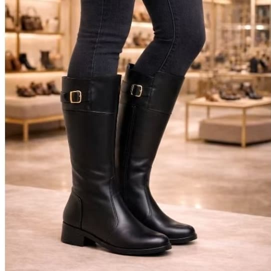 BOTA MONTARIA, BOTA CANO MÉDIO, BOTA FEMININA, BOTA OUTONO E  INVERNO