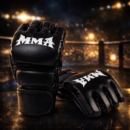 LUVA MMA PROFISSIONAL- Luvas Muay thai Profissional UFC BOXE TREINO LUTA MMA BOA REFORÇADA