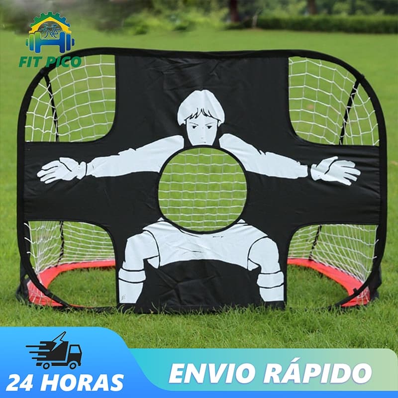 Rede De Futebol Infantil Dobrável Com Gol Duplo Gol De Futebol Portátil