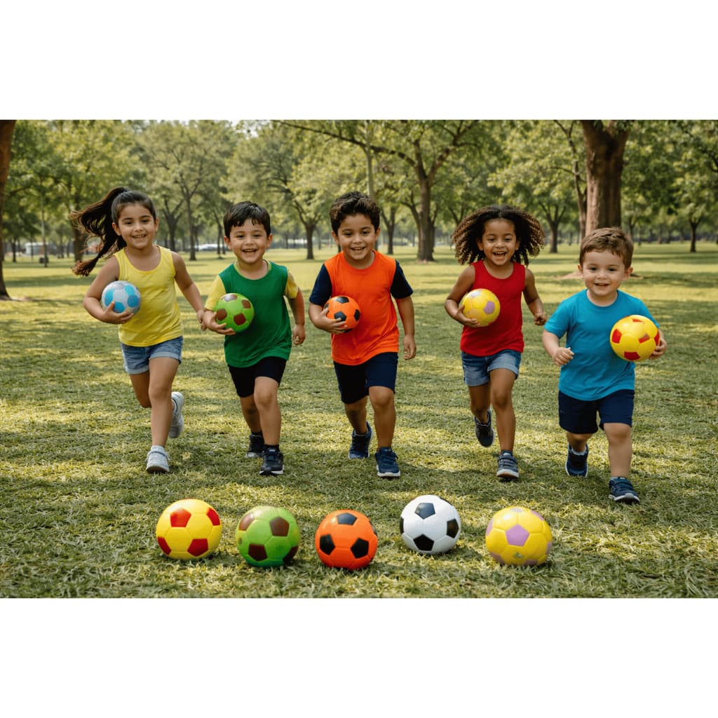 kit 40 Bolas De Futebol N°2 Couro Sintético Costurada bola de futebol infantil pequena bola infantil