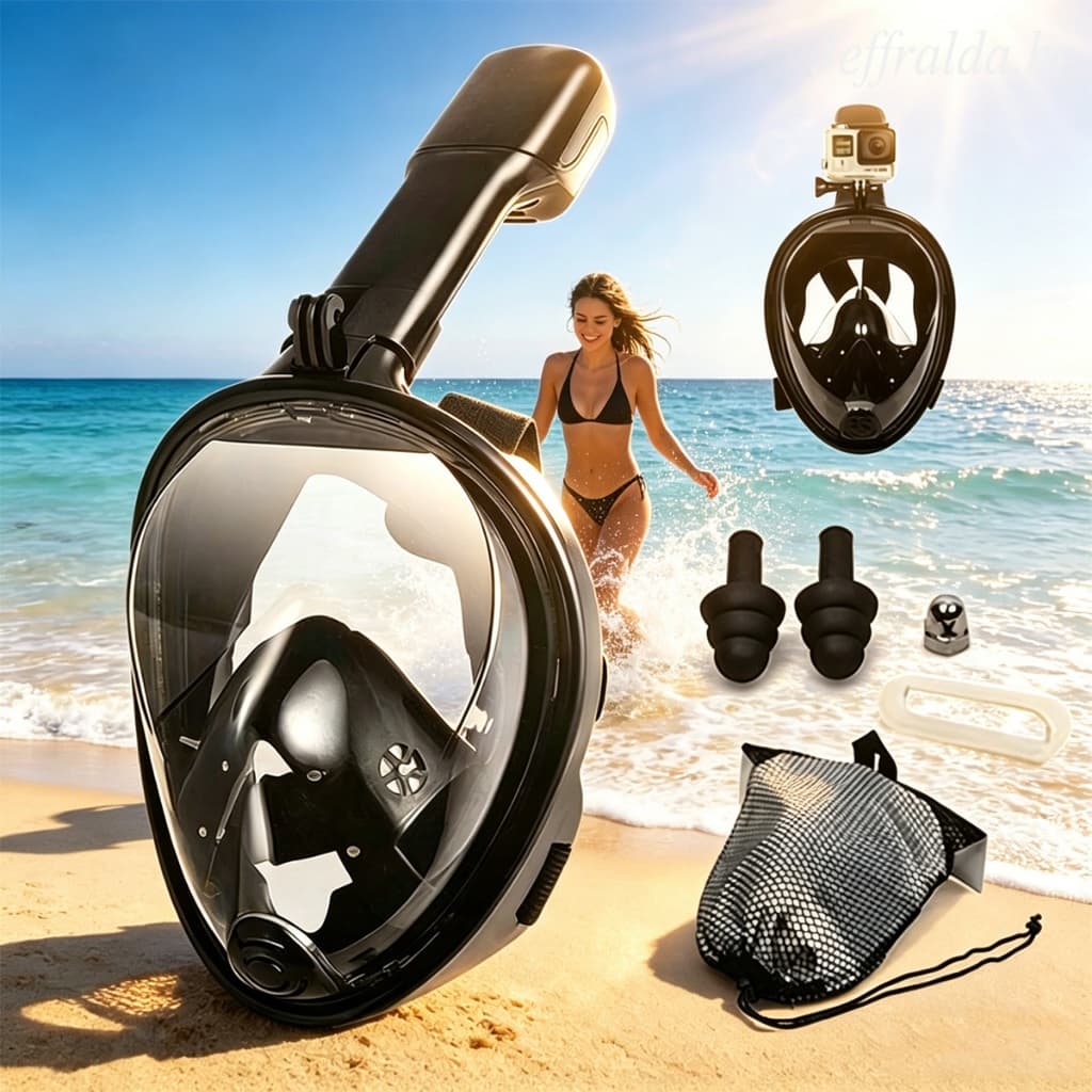 Máscara De Snorkeling Infantil máscara de mergulho snorkel mergulho Snorkel Full