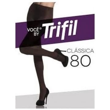 Meia Calça Fio 80 Trifil Opaca Ref. 6352 Meia para o frio