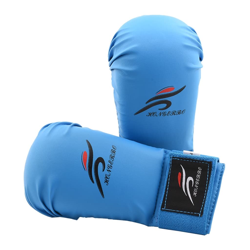 Luva De Karatê Luva De Boxe Luva De Muay Thai Com DedãO Profissional Luvas Da Karate Sanda Protetores De Mão Para Crianças Adultas Equipamento De ProteçãO Para Treinamento Luva Karate Saco Pancada Jiu Jitsu Masculino Infantil