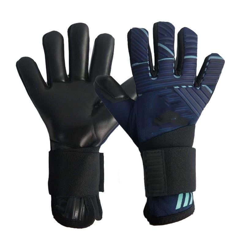 Luvas de Goleiro de Futebol Luvas de Futebol Profissional de Látex Completo Luvas de Futebol de Competição Luvas de Goleiro de Treinamento com Pulseiras Luvas de Falcão