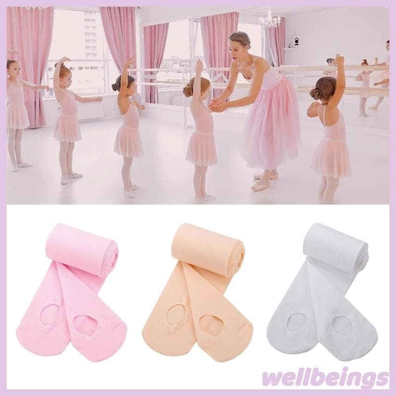 Meninas Meias-Calças Dança Balé Conversível Meia-Calça Opaca