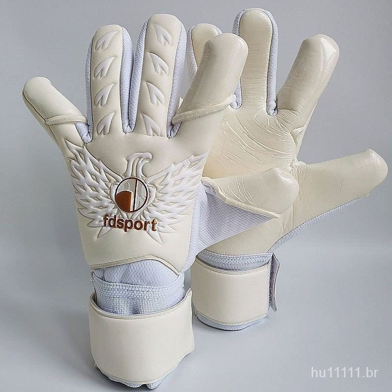 Luvas de Goleiro Predator Antiderrapantes com Absorção de Choque Luvas de Goleiro de Futsal Espessadas Luvas de Goleiro 