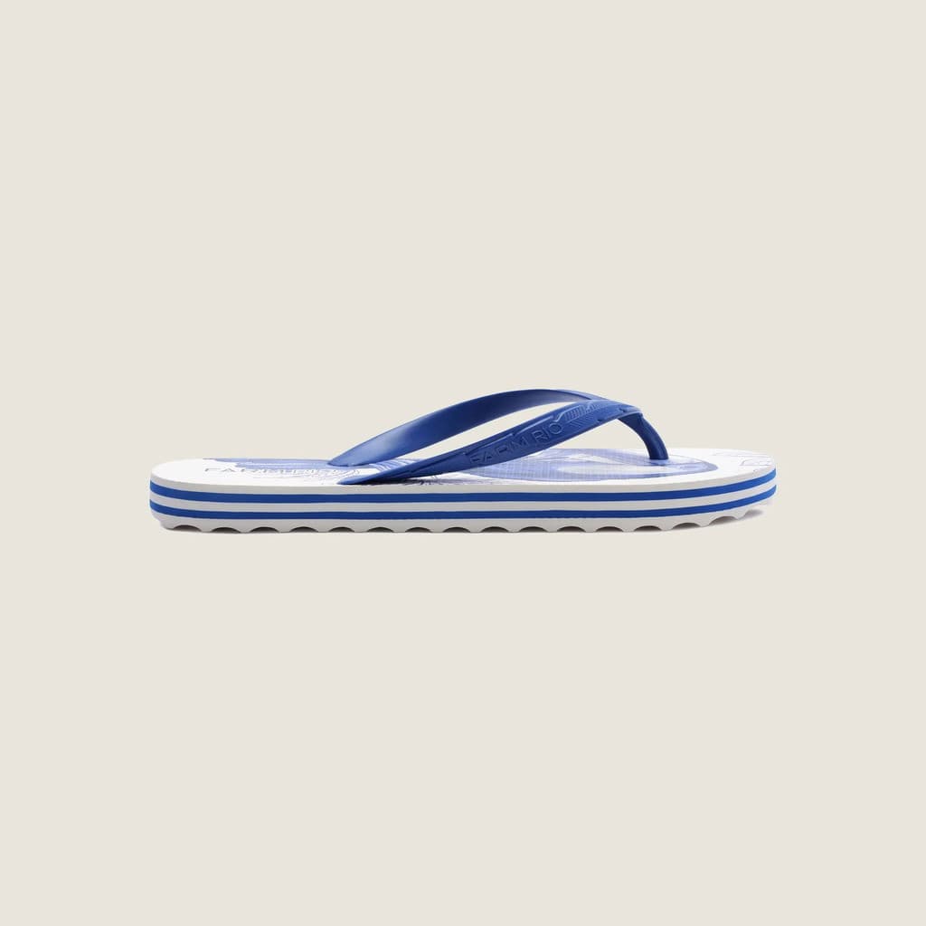 CHINELO FARM RAIBOW PRINT AZUL MAR - FARM