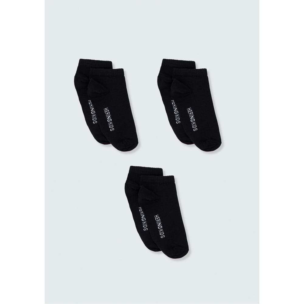 Kit Com 3 Pares De Meia Infantil Unissex Cano Curto Hering Kids