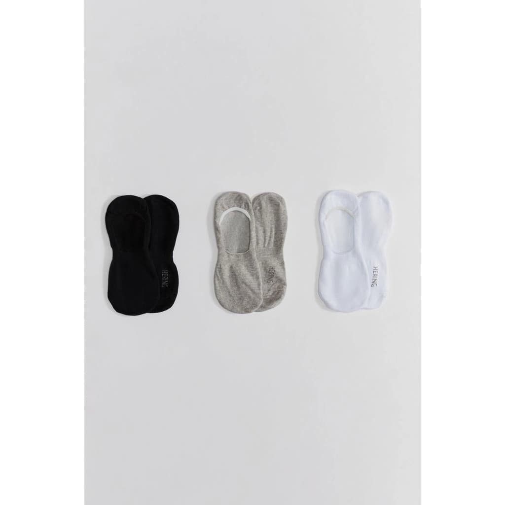 KIT 3 PARES MEIA SAPATILHA UNUSSEX INVISIVEL - HERING