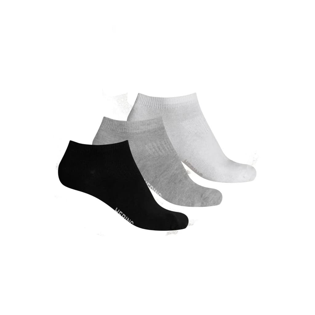 KIT 3 PARES DE MEIAS UNISSEX CANO CURTO - HERING