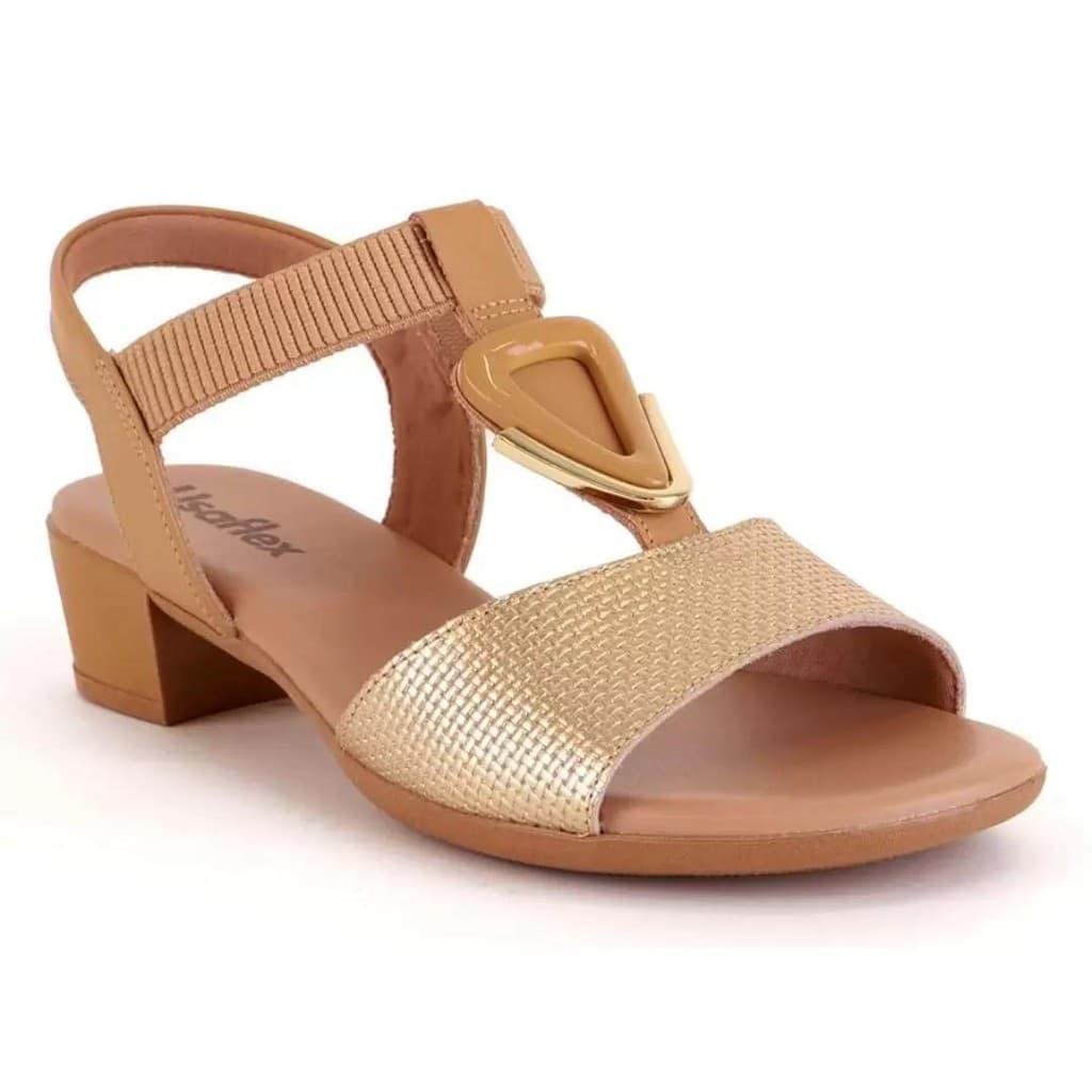 SANDALIA USAFLEX SALTO BLOCO MM0801