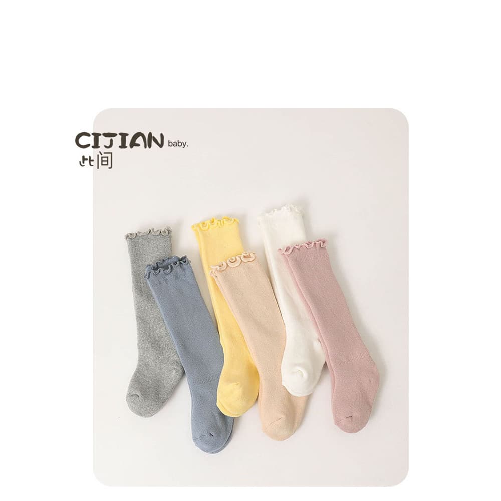 Bebê meias de bebê outono inverno meias de bebê menino menina meias sem salto crianças velo-fleece meias altas na moda