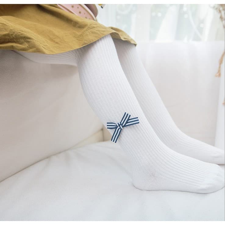 Meias infantis meia-calça infantil primavera outono algodão bebê recém-nascido meia-calça Bowknot meninas dança meia-cal