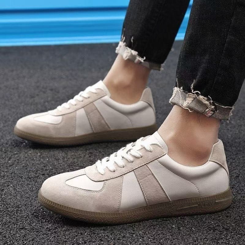 Forrest Gump Sapatos Brancos Confortáveis Tênis Casuais de Sola Macia Masculino Novo Estilo Lace-Up Low-Top Fornecimento