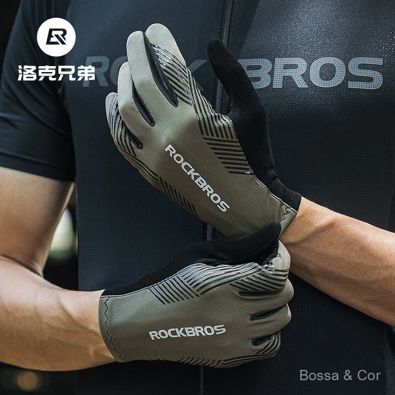 Luvas de Ciclismo Touchscreen Brothers para Homens e Mulheres, Luvas Finas e Respiráveis para Ciclismo de Estrada, Luvas