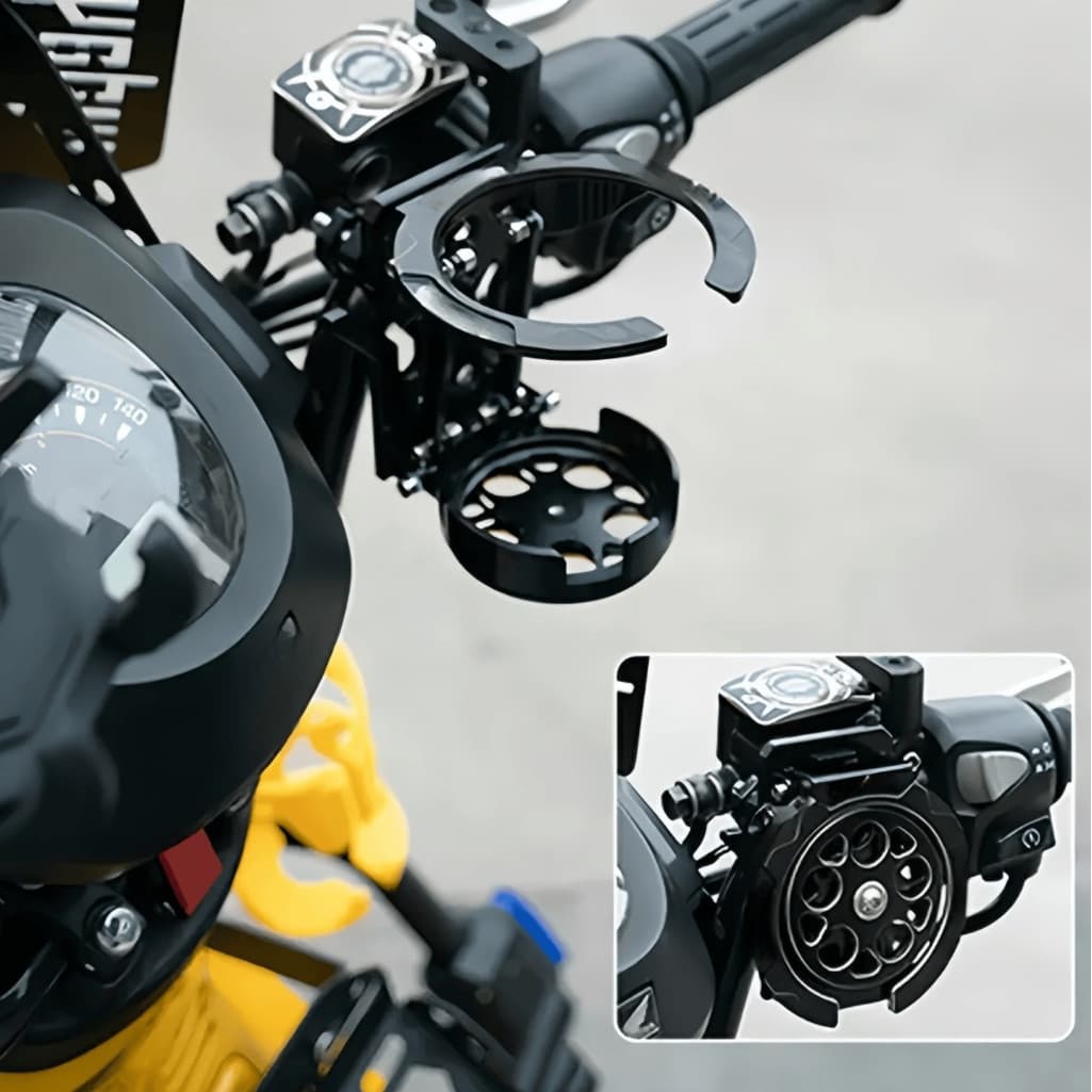 Suporte para copo de água para bicicleta elétrica, suporte para garrafa de água para bicicleta de entrega, suporte unive