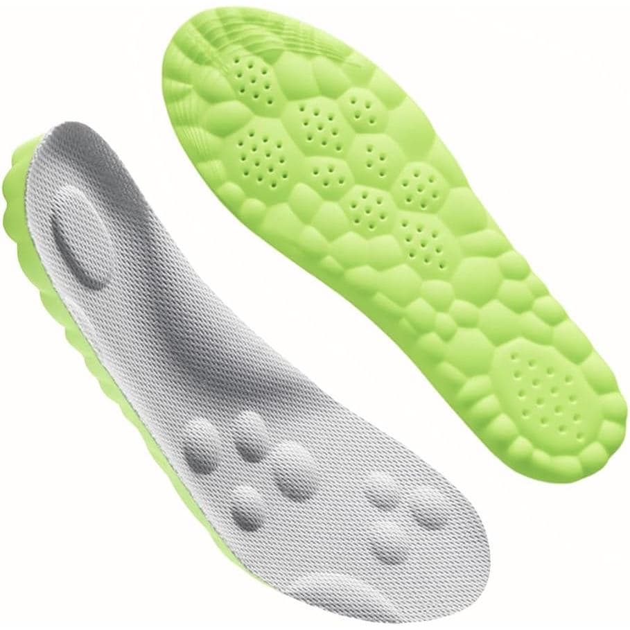 Palmilhas 4D para Pickleball para Homens e Mulheres - Palmilhas Cloud para Calçados - Palmilhas Ajustáveis para Alívio d