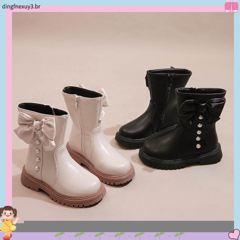 Botas de Couro para Meninas Botas de Couro para Meninas Botas de Couro para Meninas Botas de Couro para Meninas Botas d