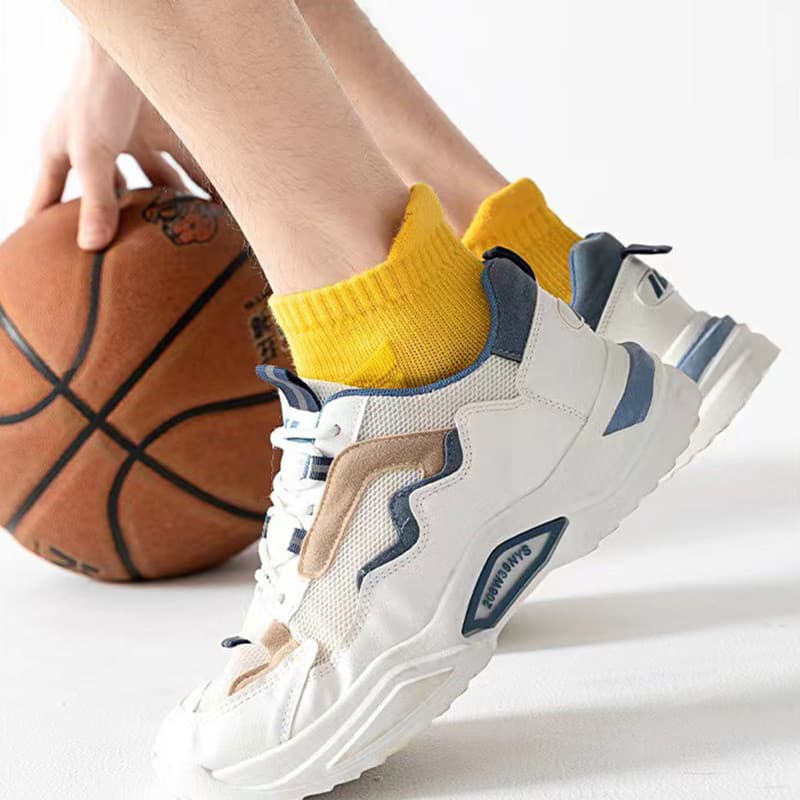Meias esportivas meias de tênis meias de compressão Badminton basquete curto caminhadas primavera verão profissional mar