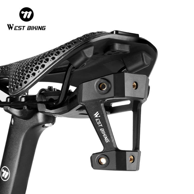 Suporte de Extensão para Garrafa de Água de Bicicleta WEST BIKING para Selim de Bicicleta, Suporte para Duas Garrafas, B