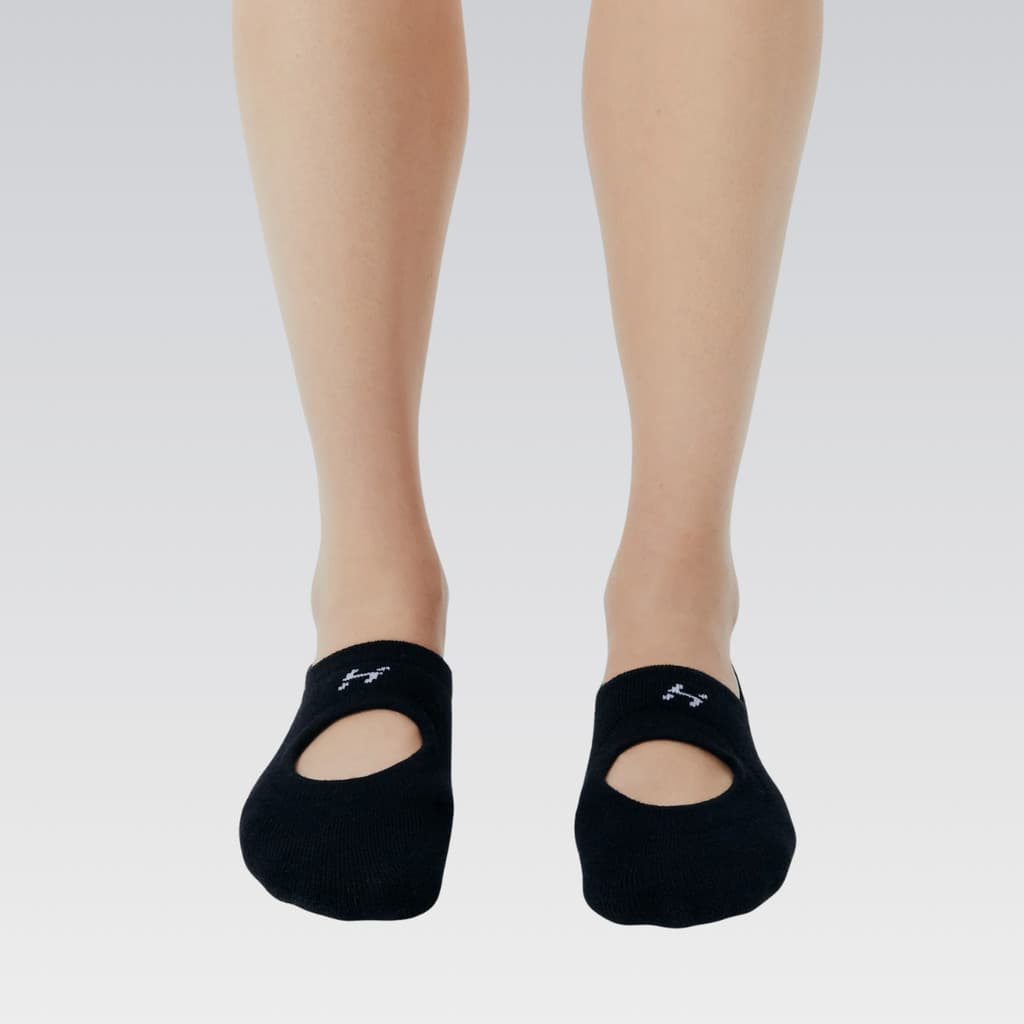Meia Sapatilha Pilates Antiderrapante Algodão HERING Original Moda Conforto Estilo Qualidade Prática