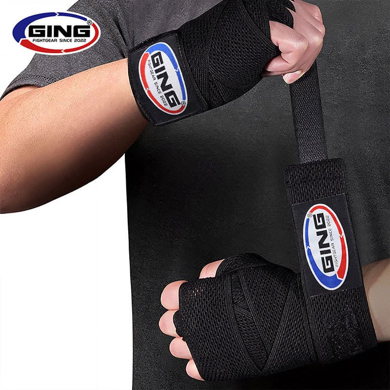 Caixa de boxe bandagem Micro-elástica Sanda bandagem Muay Thai boxe boxe bandagem esportes mão bandagem