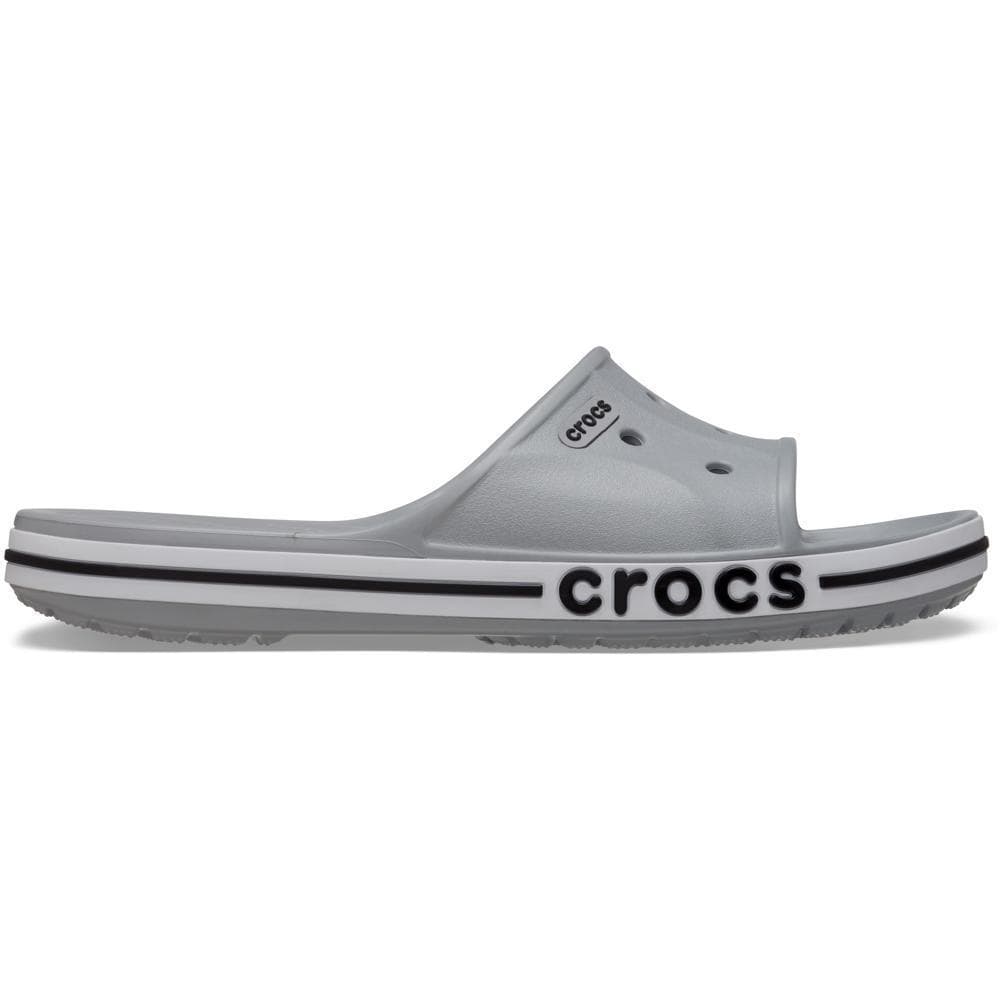 Chinelo Crocs Bayaband Slide Light Grey