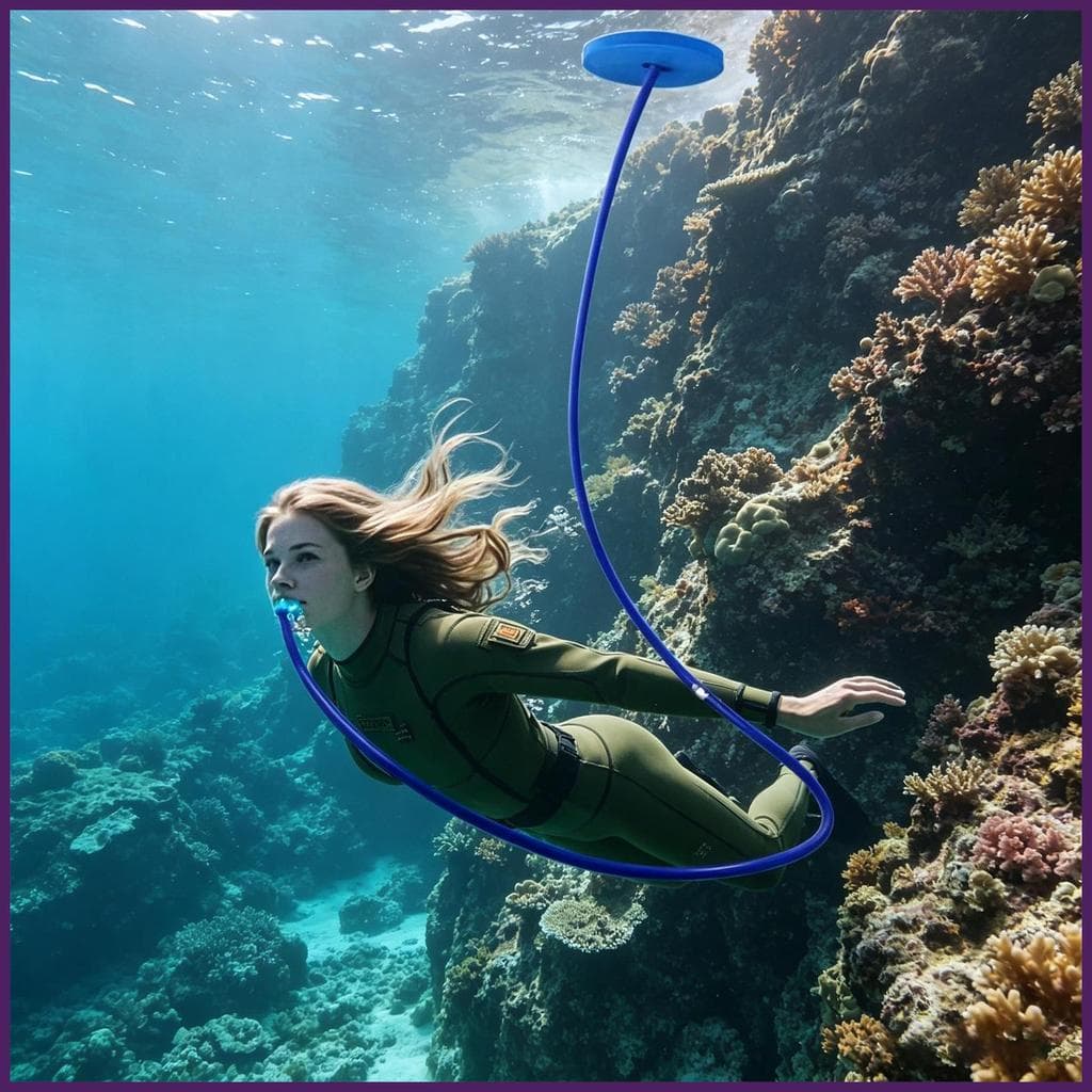 Respirador Seco Completo Anti-Asfixia Silicone Ergonômico Snorkels Tubo De Respiração Para Mergulho Com Snorkel Treiname