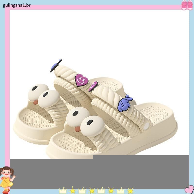 sandália infantil menina molekinha sandália infantil menina Sandálias infantis de olhos grandes e fofos para meninas 2