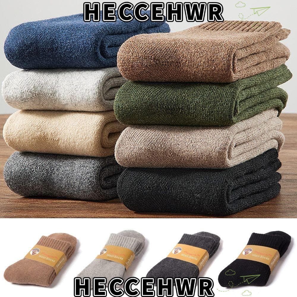 HECCEHWR Meia Grossa , Meias Elásticas Felpudas De Neve Para Homens E Mulheres De Lã Merino Com Proteção Contra Frio , I