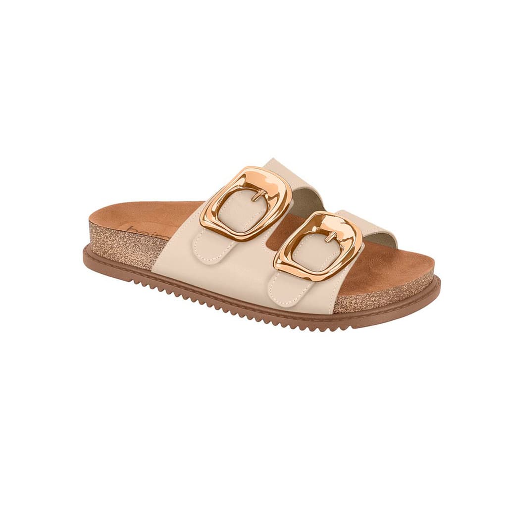 Sandália Birken Beira Rio Slide Feminina Casual Verão Beira Rio 8523.116.9569