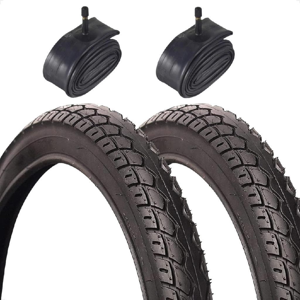 Par Pneu Kenda Aro 24 x 2.125 Bicicleta Bike Eletrica Scooter Sousa Souza Duos Camaras bico grosso
