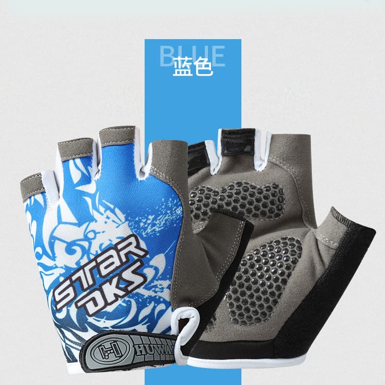 Luvas de ciclismo masculinas meio dedo luvas de bicicleta verão Mountain Bike luvas de equipamentos de ciclismo ao ar li