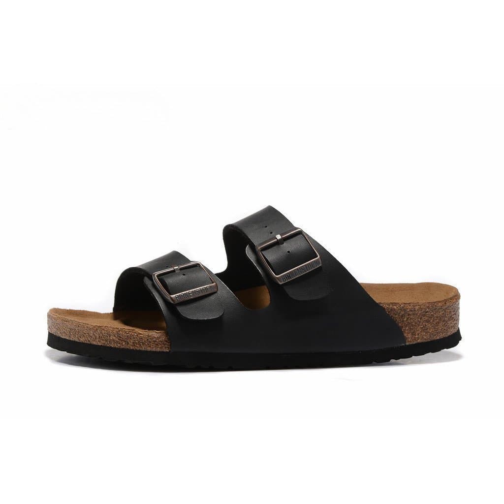 Sandálias Unissex Birken de Cortiça @Inventory Série Arizona Sandálias de Moda Sapatos de Praia 5566 PZIS