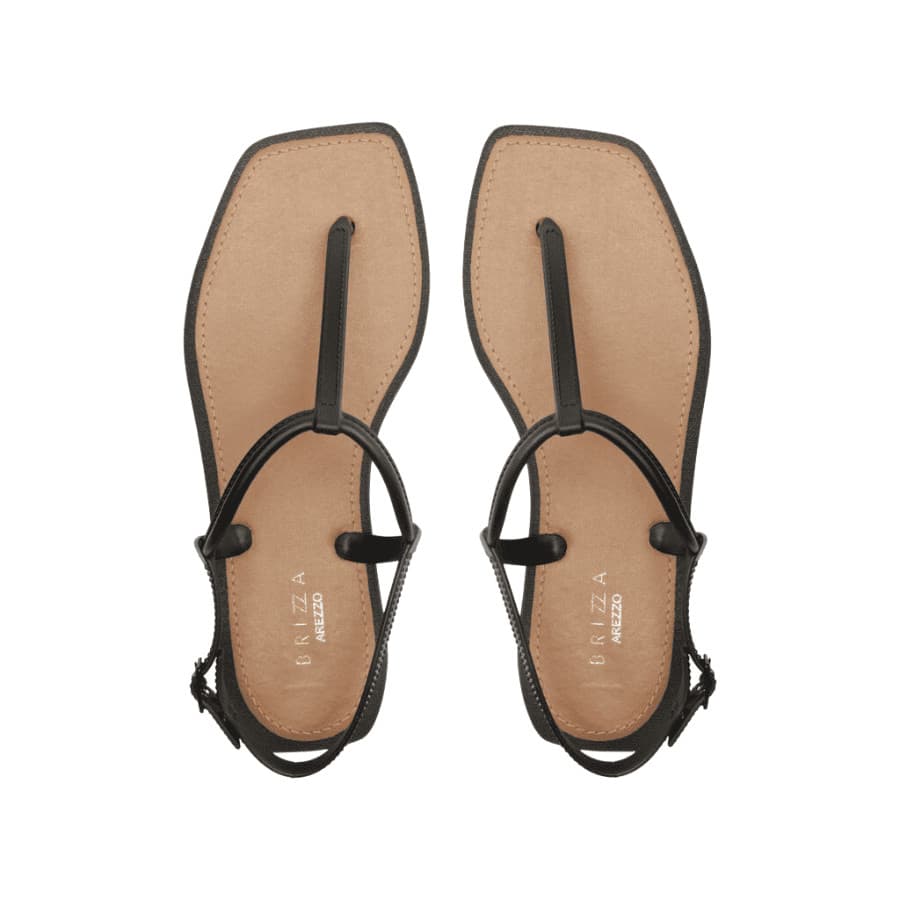 Sandália Rasteira Slim Square Brizza Arezzo