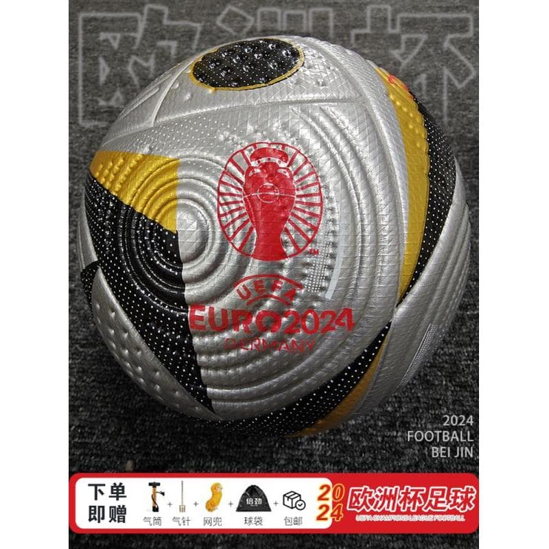 Bola Final de Futebol da Copa Europeia 2024 No. 5 bola de treinamento de futebol prateada resistente ao desgaste bola es
