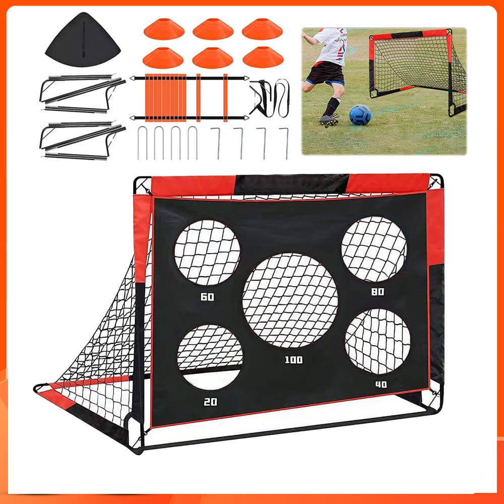 Rede de Futebol para Crianças Gol de Futebol para Quintal Pop-up para Rede de Alvos Infantis Rede de Futebol Mini Gol