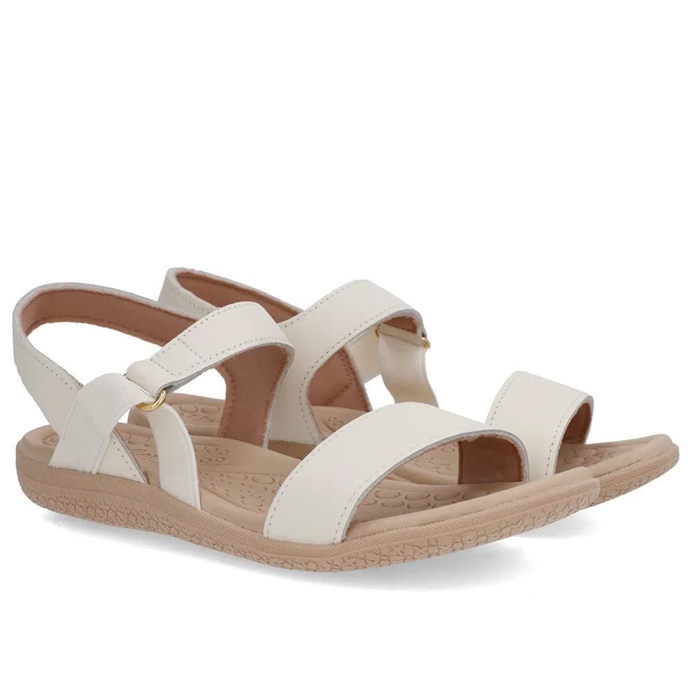 Sandália Usaflex Feminina Confortável Tiras Elástico Casual PA06003