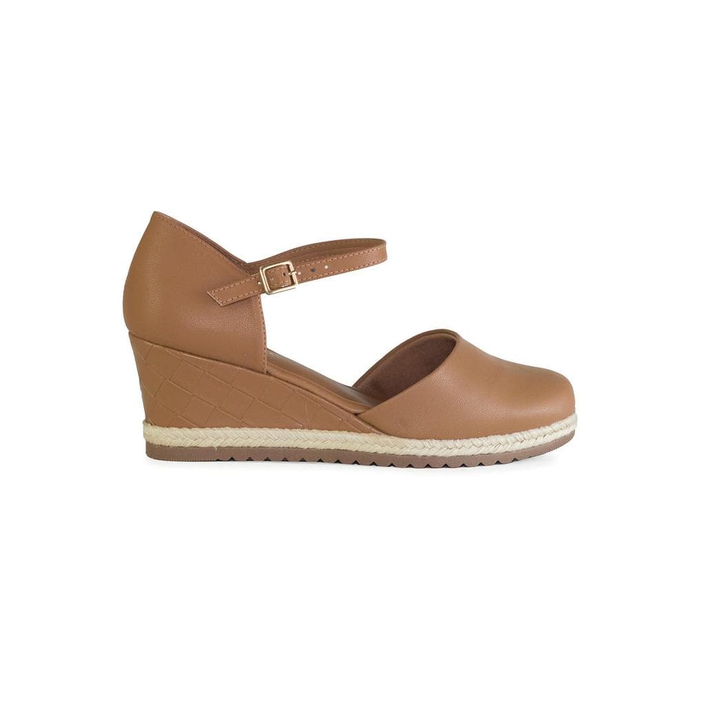 Sandália Espadrille Clássica Bebecê Salto Corda