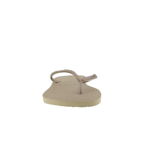 Havaianas Slim Bege, sandália feminina, material leve, design elegante e confortável.
