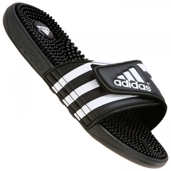 Chinelo Adidas Adissage Masculino Preto e Branco