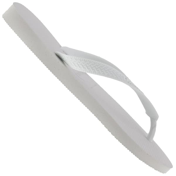 Havaianas Top Flip Flop Unisex cinza, sola texturizada, design minimalista.
