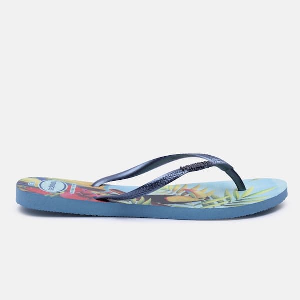 Chinelo Havaianas Slim Tropical Feminino com estampa tropical