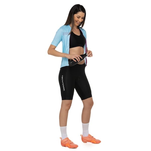 Bermuda de Ciclismo Powertrack Technogel WR - Feminina
