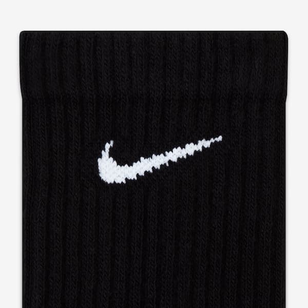 Kit de Meias Nike Everyday Cushioned Crew Cano Alto Unissex