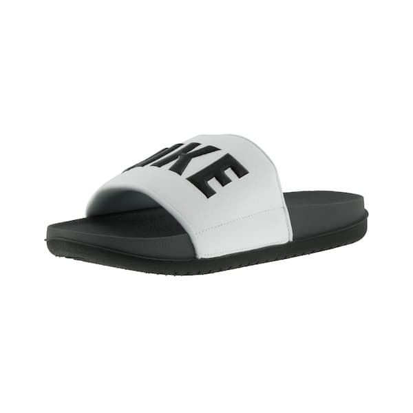 Nike Offcourt Slide, chinelo masculino com logotipo preto e branco.