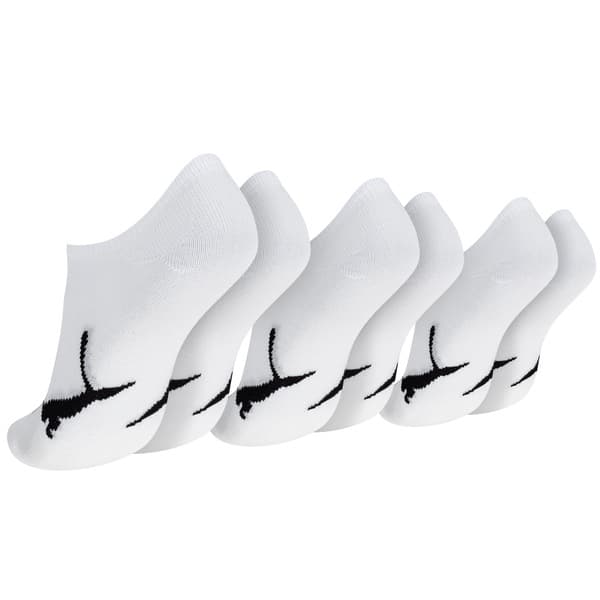 Kit de Meias Sapatilha Puma Esportiva com 3 Pares - 34 a 39 - Adulto