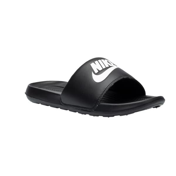 Chinelo Nike Victori Slide preto para homens, estilo casual, material sintético.